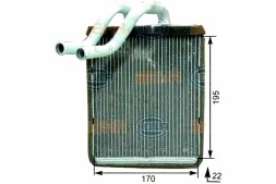 Hella HEL8FH 351 315-321/RS1 Обігрівач hella 350218249000 br249 77518 54301