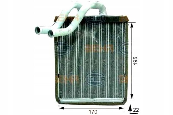 Hella HEL8FH 351 315-321/RS1 Обігрівач hella 350218249000 br249 77518 54301