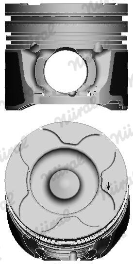 87 424008 00 NURAL Поршень