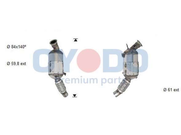 Oyodo 20N0060-OYO Фільтр частовки bmw
