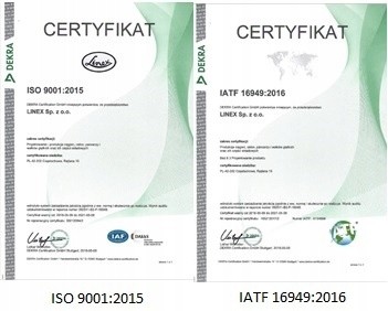 Linex 01.44.03 Посилання перемикання передач на alfa romeo