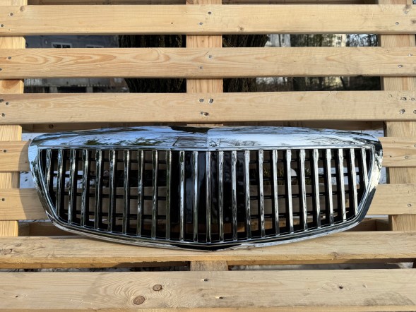 Pulse MB-W221066 Решітка радіатора Mercedes W221 S-Class 05-09 Стиль MAYBACH Хром