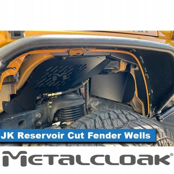 Китай 3293 Jeep Wrangler JK JKU MEtalcloak передні внутрішні колісні арки