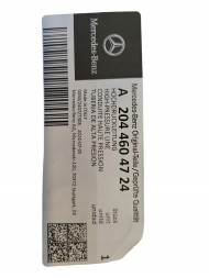 Mercedes-Benz OE A2044604724 Шнур системи гідропідсилювача w204 c207 w212 mercedes оригінал a2044604724