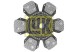 V-maxzone Part VIC-198278 Диск зчеплення 333 0055 13 для RENAULT 106-54, 106-54 TL, 106-54 TM,