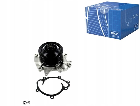 SKF SKFVKPC 88865(iMOTO) Водяний насос mercedes om642.940 w211 04- 320cdi skf + набір водія #37