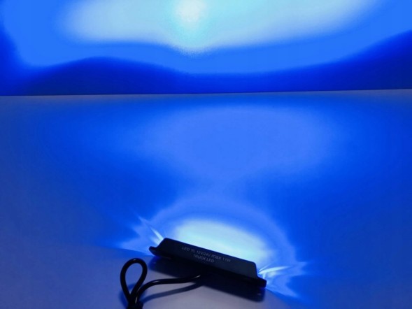 CHINA AT-894 Комплект 4x попереджувальна лампа 6 led спалах стробоскоп синій 12v 24v
