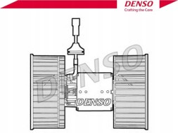 Denso PRO/DEA12001 DEN Повітродувний двигун (24в з вітряками транспортні засоби з кліматом + асистент зіткнення #34