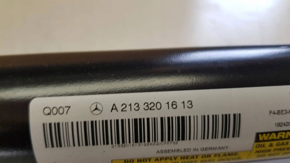 Mercedes-Benz OE A2133291613 Амортизатор передній правий лівий A2133201613 Mercedes E Class W213