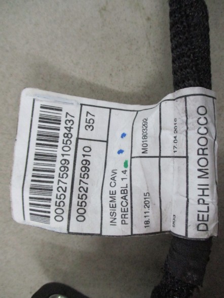 Fiat OE 552759910 Фіат 124 спайдер 1.4 джгут установки двигуна