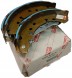 Toyota OE 04495-0D040 Гальмівні колодки задні зад барабан TOYOTA YARIS 11/2005-06/2011 Оригінал