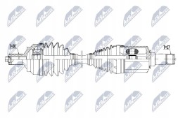 NTY NPW-ME-104 Nty npw-me-104 карданний вал