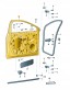 SEAT OE SEAT (оригінальне обладнання) 5F4831056A drzwi przednie P