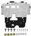 PC 83292883F333+S1\2 ЗАХИСТ ПІД ДВИГУН КОРОБКИ ПЕРЕДАЧ АЛЮМІНІЄВИЙ PEUGEOT 208 II 11.2019- HDPE КЛІПСИ