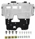 PC 83292883F333+S1\2 ЗАХИСТ ПІД ДВИГУН КОРОБКИ ПЕРЕДАЧ АЛЮМІНІЄВИЙ PEUGEOT 208 II 11.2019- HDPE КЛІПСИ