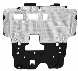 PC 83292883F333+S1\2 ЗАХИСТ ПІД ДВИГУН КОРОБКИ ПЕРЕДАЧ АЛЮМІНІЄВИЙ PEUGEOT 208 II 11.2019- HDPE КЛІПСИ