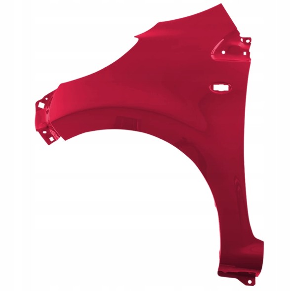 308559451 BLU Бризковик CITROEN C1 KJH лівий червоний 05-14 передній оцинк ScarletRot