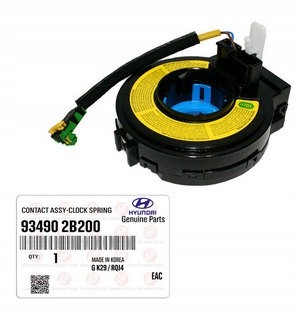 Hyundai OE GP|934902B200, 93490-2B200 HYUNDAI ORYGINAŁ HYUNDAI SANTA FE II CM 2006-2012 Стрічка Airbag (Шлейф) Оригінал