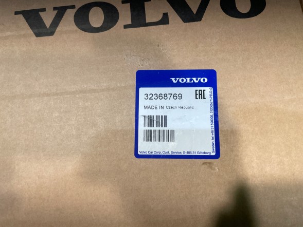 Volvo OE 32368769 JACANT94 VOLVO V60 II 18-> КУЗОВНЕ СКЛО ПРАВА ЗАДНЯ ЧАСТИНА 32368769