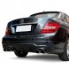 Китай Dyfuzor Dokładka Tylnego Zderzaka W204 Дифузор Mercedes W204 AMG Line Накладка Бампера Чорний Глянець Спойлер