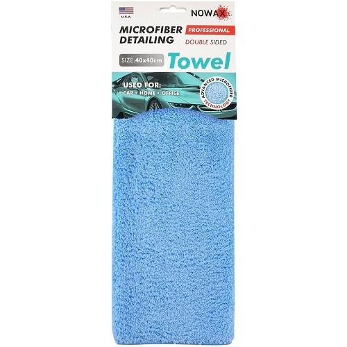 NX68442 NOWAX Професійна ганчірка з мікрофібри NOWAX 40х40см блакитна