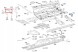 Mercedes-Benz OE a2056107001 MERCEDES W205 W213 W238 CLS Опора підлоги, передній тунель OE