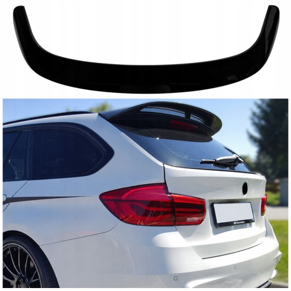 CAR S-11016-GB Спойлер багажника для BMW 3 F31 2012-2018 універсал, чорний глянець