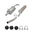 CHINA ZEST.16.184+16.185 Комплект глушників citroen c8 fiat ulysse lancia phedra peugeot 807 2002-14