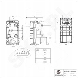 ESEN SKV 95SKV472 Skv клапан турбіни - bmw x5 x6 - 6nw009228-23 / g-079новинка!