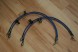 Pizza Brakes Przewody hamulcowe w oplocie Honda Civic Crx EE/ED Гальмівні дроти в обплетенні Honda Civic Crx EE/ED