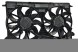 AHE radio121251cc Вентилятор audi а4 b9 a5 f53 8w0121207a 8w0959455а