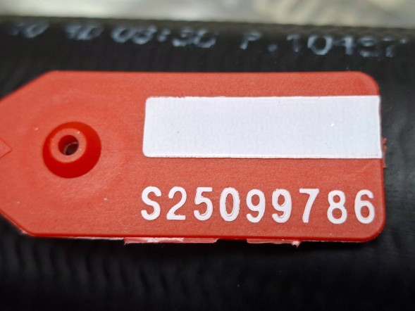 Fiat OE S25099786 ПА́ТРУБОК ІНТЕРКУ́ЛЕРА 1363609080 FIAT DUCATO BOXER JUMPER 3.0 JTD HDI 2006-