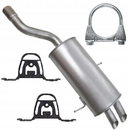 Ferroz ADMT-D2V4G5Z Глушник bmw 3 e46 2.0 2.5 2.8 97-05 зажими