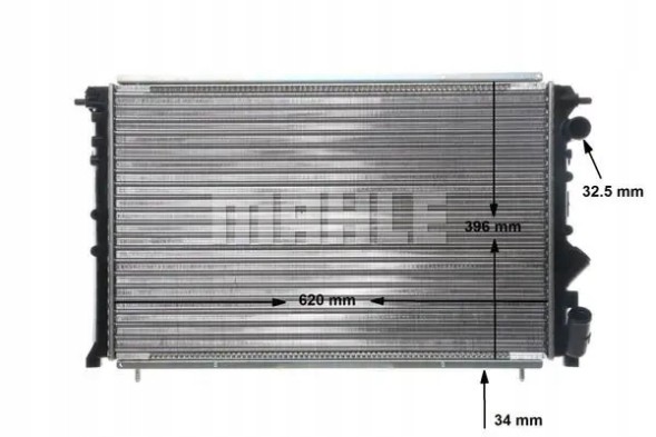 Mahle CR 452 000S Охолоджувач води cr 452 000s mahle
