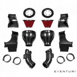 Eventuri EVE-F1XM6-INT BMW M6 F12 / F13 FULL BLACK CARBON INTAKE EVENTURI впускний клапан