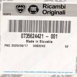 Fiat OE Лічильник (спідометр) для Fiat Ducato OE 735624421