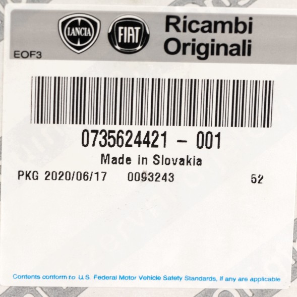 Fiat OE Лічильник (спідометр) для Fiat Ducato OE 735624421