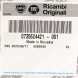 Fiat OE Лічильник (спідометр) для Fiat Ducato OE 735624421