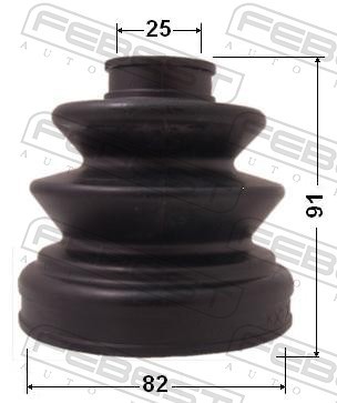 0415 K94 FEBEST Пильник шруса