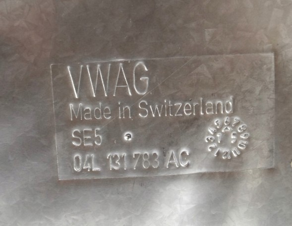 Volkswagen OE Сажовий фільтр DPF Volkswagen OE 04L131902J
