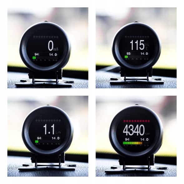 Китай Дисплей на лобове скло Autool X60 OBD2 Check Engine