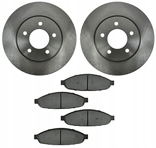 REC TKP/CHP1 ДИСКИ + КОЛОДКИ ПЕРЕДНІ CHRYSLER PACIFICA 3,5 2003-2007