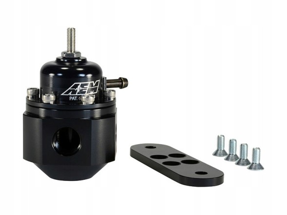 Aeromotive USA-AEM-25-302BK Регулятор тиску палива AEM 1000HP 1.5-10 Bar AN6 Black