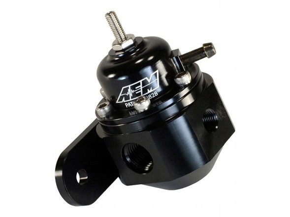 Aeromotive USA-AEM-25-302BK Регулятор тиску палива AEM 1000HP 1.5-10 Bar AN6 Black