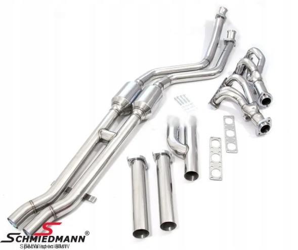 *scme365052 SCHMIEDMANN BMW E36 M50/M52 Випускні колектори "ПАВУКИ" + Спортивна вихлопна система