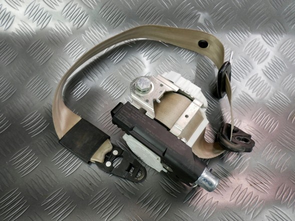 Audi OE Pas bezpieczeństwa przód lewy beżowy 4L1857705A AUDI Q7 4L LIFT Ремінь безпеки передній лівий бежевий 4L1857705A AUDI Q7 4L LIFT