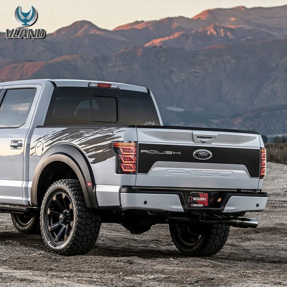 CHINA YHB-F150-8087 Світлодіодні задні ліхтарі smoke – ford f150 2015–2019