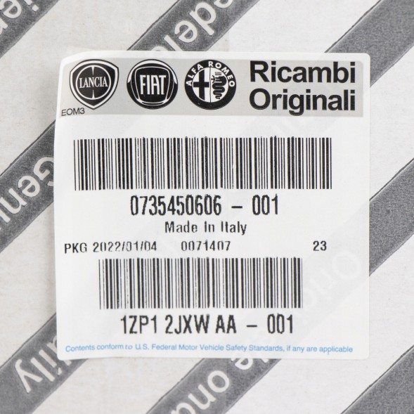 Fiat OE 735450606 Хлапачі задні FIAT DUCATO HEAVY ЗАДНІ ПРАВІ