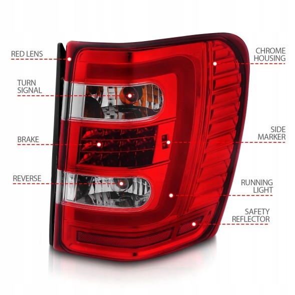 Eagle Eyes LDCH40 mhm Лампи задні kpl Тюнінг Світлодіоди Led Bar Neon Jeep Grand Cherokee WJ 1999-2005