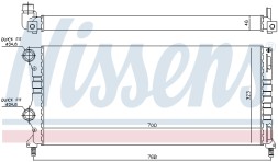61765 NISSENS Радіатор системи охолодження